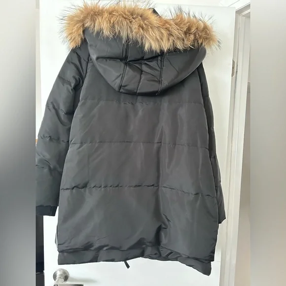 New ONLY Women's Down Filled Black Winter Jacket - Picture 3 of 12